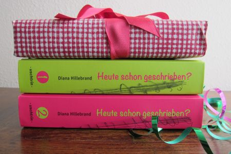 Die „Heute schon geschrieben - Gesamtedition“ (Band 1 und 2, Printausgabe) als Geschenk